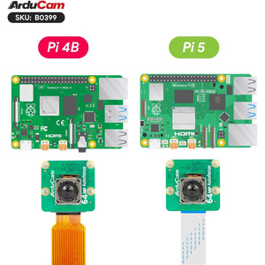 Arducam 64MP Hawkeye Ultra High-Resolution Autofocus Camera Module for Raspberry Pi, Compatible with Raspberry Pi 5/4B/3B+/3B/2B/A+/Zero/W/Zero WH