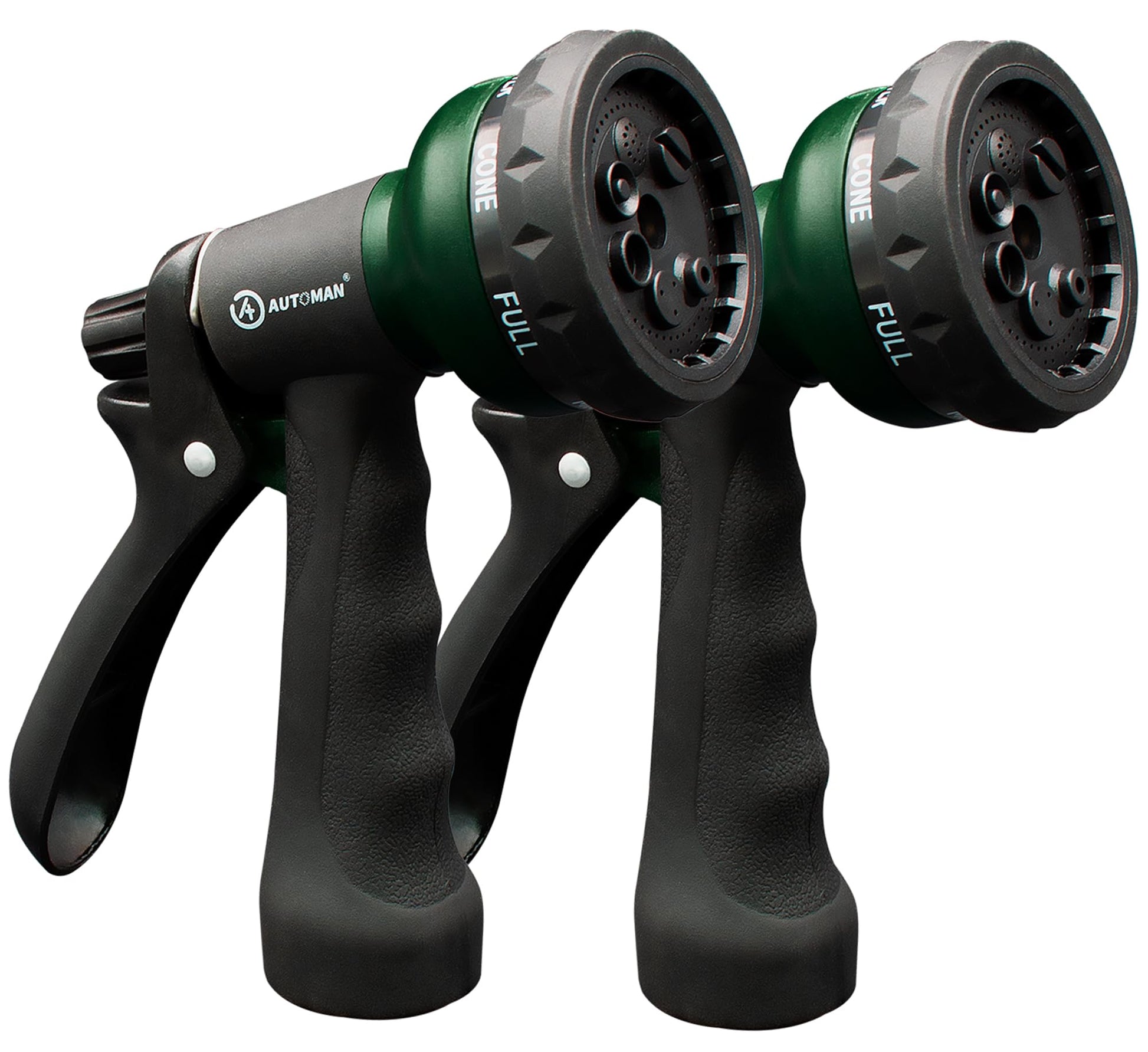 Buy now AUTOMAN-Garden-Hose-Nozzle, ABS Water Spray Nozzle with 7 Adjustable Watering Patterns, Slip Resistant for Watering Plants, Lawn& Garden, Washing Cars, Cleaning, Showering Pets & Outdoor Fun. at indiglob india