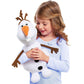 Disney's Frozen 15-inch Olaf Plush Stuffed Toy for Kids Ages 3-5, White, Snowman, Officially Licensed Kids Toys for Ages 2 Up by Just Play