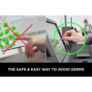 KeySmart NanoStylus – Mini Keyring Stylus Ergonomic, Portable and Precise Keychain Stylus Pen for Touch Screens