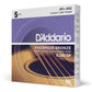 Buy now D'Addario Acoustic Guitar Strings, Phosphor Bronze, EJ42, Resophonic Medium Gauge 16-56, 6-String Set, Pack of 1 5-Pack Custom Light, 11-52 at indiglob india