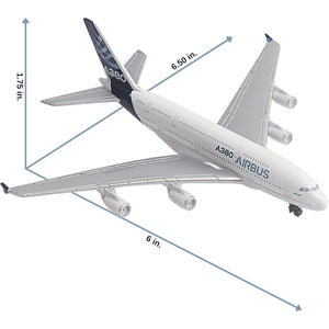 Buy now Daron Airbus Single Plane A380 White at indiglob india