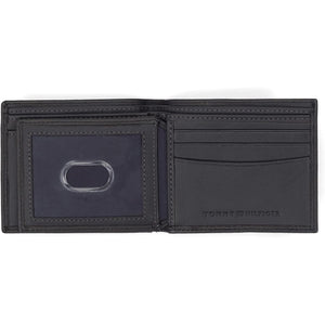 Tommy Hilfiger Men's Passcase Wallet with Removable ID Window