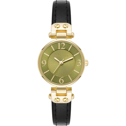 Anne Klein Women's Leather Strap Watch