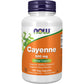 NOW Foods Supplements, Cayenne (Capsicum annuum) 500 mg, Herbal Support, for Digestive Health, 250 Veg Capsules