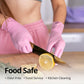 Buy now Pink Nitrile Gloves, 3-mil, Industrial Gloves Disposable Latex Free, for Cleaning & Esthetician, Rubber Powder-Free, 100-ct Box (Small) at indiglob india