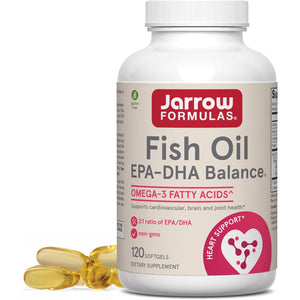 Jarrow Formulas® EPA-DHA Balance®, 1,200 mg Omega-3 Fatty Acids for Cardiovascular Support, 120 Softgels, 60 Day Supply