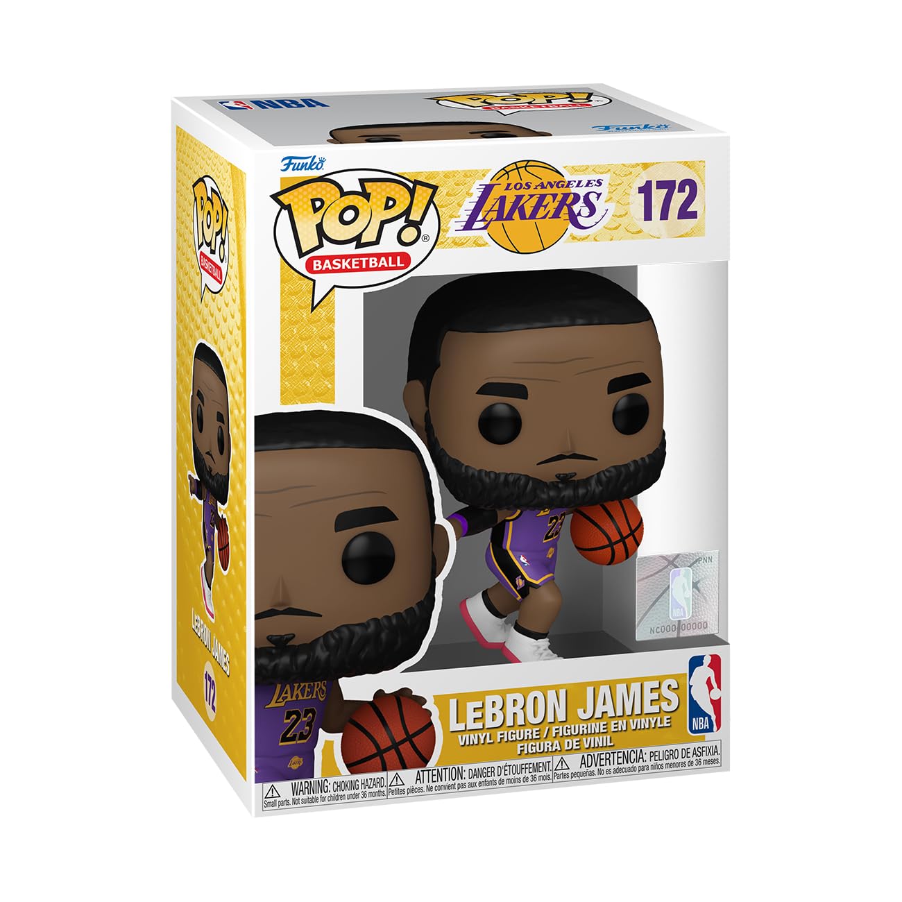 Buy now Funko POP! NBA: Lakers - Lebron James - Collectable Vinyl Figure - Gift Idea - Official Merchandise - for Kids & Adults - Sports Fans - Model Figure for Collectors and Display at indiglob india