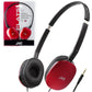 JVC Flats On-Ear Wired Headphones - Flat Foldable Design - 30mm Driver for Powerful Sound - Soft Ear-Pads for Comfort – Steel Headband - Lightweight & Portable - PC/Laptop/Gaming - 3.5mm Slim Plug