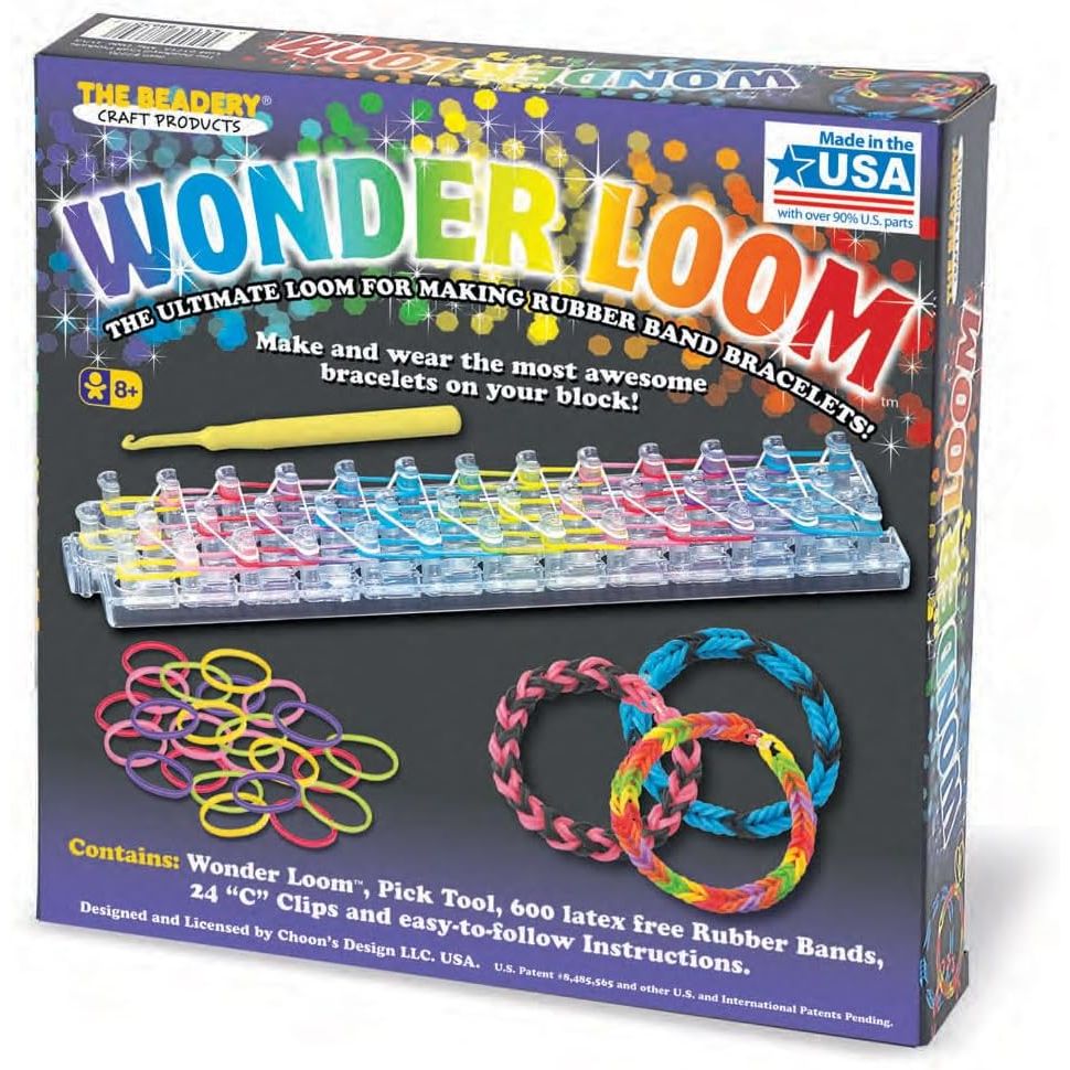 The Beadery Wonder Loom: The Ultimate Loom For Making Rubber Band Bracelets