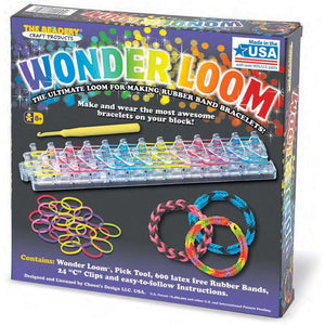 The Beadery Wonder Loom: The Ultimate Loom For Making Rubber Band Bracelets