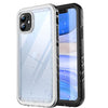 SPORTLINK Waterproof Case for iPhone 11, Full Body Heavy Duty Protection Full Sealed Cover Shockproof Dustproof Built-in Clear Screen Protector Rugged Case for iPhone 11 6.1 Inch - Clear/Black