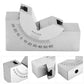 Angle V Block Milling Stainless Steel Precision Micro Adjustable Angle Gauge with Wrench for Milling Lathe