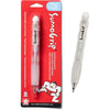 SAKURA SumoGrip Pencil with Comfort Grip - 0.7 mm Ergonomic Mechanical Pencil - Clear Gray - Clear