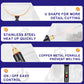 Buy now GOCHANGE 3 in 1 Foam Cutter Electric Styrofoam Cutting Tool, 100-240V / 18W Hot Knife Cutting Tool Foam with Electronic Adaptor for Small Cutting Project, DIY Craft, Foam Carving at indiglob india