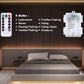 Buy now echosari Battery Powered Led Strip Lights with Remote Warm White, 8 Modes, Dimmable, Timer, Self-Adhesive, Cuttable, Waterproof, 9.8FT 90Led Strip Lights for TV Kitchen Cupboard Bedroom Decor at indiglob india