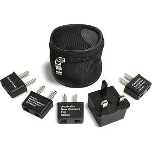 Ceptics International Worldwide Travel Plug Adapter 5 Piece Set, Great for Cell Phones, Battery Chargers, Laptops to Work in Most Countries - My Store