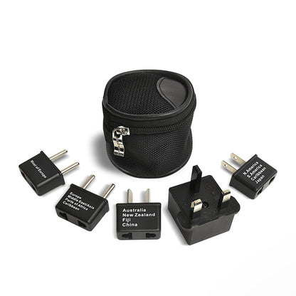 Buy now Ceptics International Worldwide Travel Plug Adapter 5 Piece Set, Great for Cell Phones, Battery Chargers, Laptops to Work in Most Countries at indiglob india