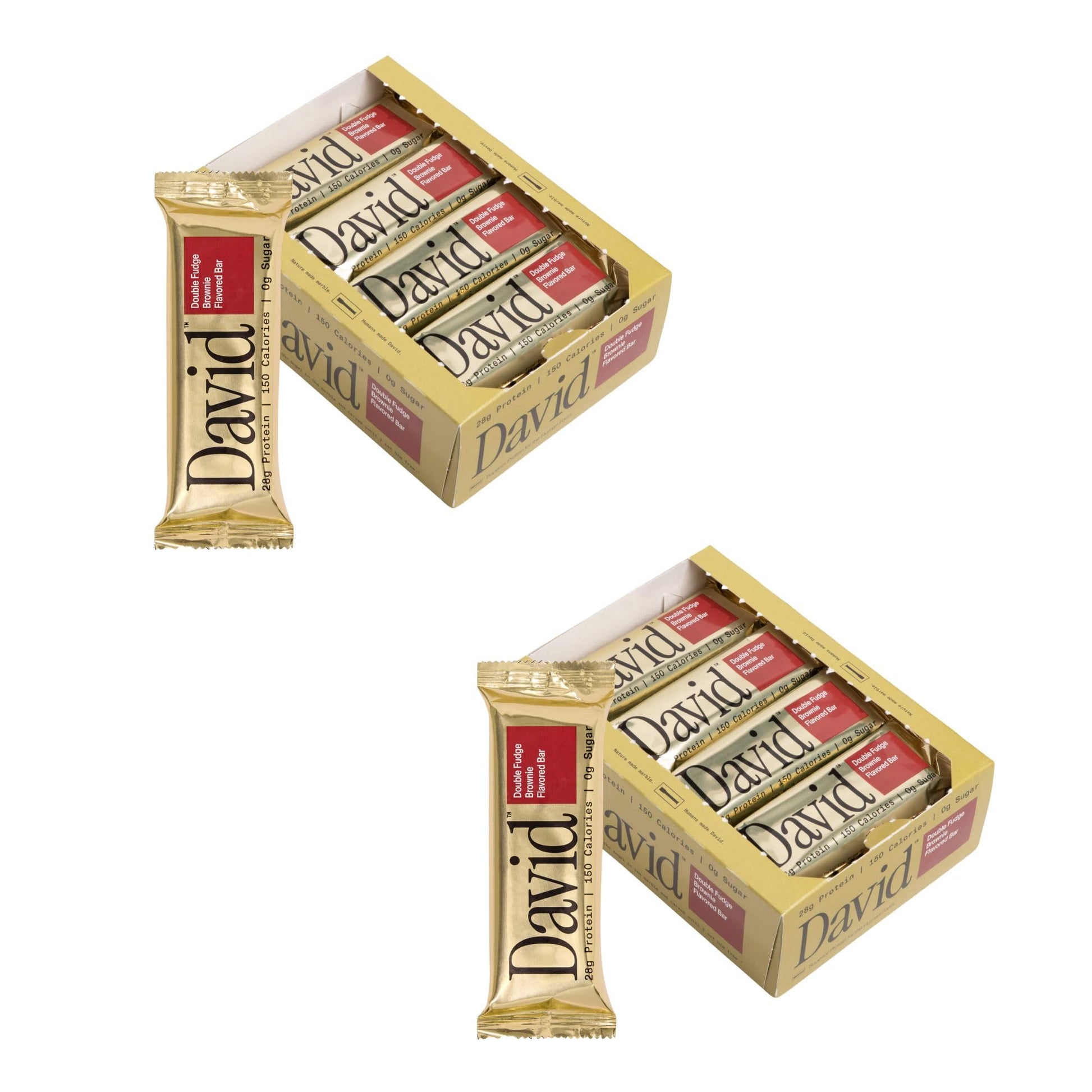 Buy now David High Protein Bars - 0g of Sugar, Low Carb, Gluten Free - 28g of Protein, 150 Calories - On-The-Go Snack - Chocolate Chip Cookie Dough Flavor, Pack of 12 at indiglob india