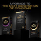 SKYN Elite Large Non-Latex Lubricated Condoms, 12 Count, Comfortable and Smooth Lubricated Condoms, Triple Tested (Pack of 1)