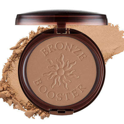 Physicians Formula Bronze Booster Glow-Boosting Season-to-Season, Customizable Seasonal Glow Glow, Lasting Tan Boost, Hypoallergenic Powder, Cruelty-Free & Hypoallergenic- Light-to-Medium
