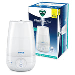 Buy now Vicks FilterFree Plus Cool Mist Plus Humidifier (VUL565), Medium Room ƒ??Filter-Free Cool Mist Humidifier for Baby, Kids and Adult Rooms, Works with Vicks VapoPads at indiglob india