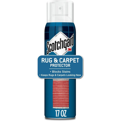 Scotchgard Rug & Carpet Protector, Carpet & Rug Protector Blocks Stains During Fall and Winter Holidays, Fabric Protector Makes Cleanup of Stains from Food Spills Easier, 17 oz, 4406-17 PF