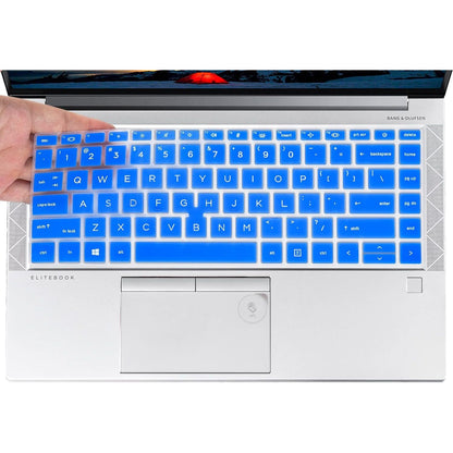 Keyboard Cover for 2021 2022 HP EliteBook 840 G7 G8 14" Notebook, HP EliteBook 845 G8 G7 14" Notebook Keyboard Skin Cover Protector, Blue