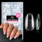 Buy now UNA GELLA Almond Gel Nail Tips, 504PCS Pre Etched Clear Fake Nails Tips Medium Almond Shape - 12 Sizes Full Cover Soft Acrylic Press On Nail Extensions No C Curve Gift for Diy at Home at indiglob india