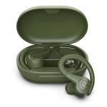 Buy now JLab Go Air Sport, Wireless Workout Earbuds Featuring C3 Clear Calling, Secure Earhook Sport Design, 32+ Hour Bluetooth Playtime, and 3 EQ Sound Settings (Graphite/Black) Green Sport+ at indiglob india