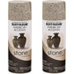 Rust-Oleum 7992830 Stone Creations Spray, 12 oz, Gray Stone