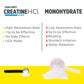 Buy now CON-CRET Creatine HCl Powder | Muscle, Cognitive, Cellular Energy Support | No Bloating or Cramps | USA Made & NSF Certified | Lemon Lime (64 Serving) at indiglob india
