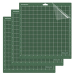 Buy now REALIKE 12x12 Cutting Mat Compatible with Cricut Maker 3/Maker 4/Maker/Explore 3/4/Air 2/Air/One(3 Mats), Gridded Adhesive Non-Slip Cut Mat for Crafts, Quilting, Sewing and All Arts (Variety) Green 12*12 (3 Mats) StandardGrip at indiglob india