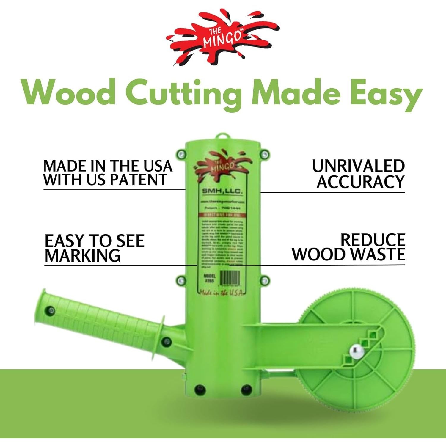 Buy now THE MINGO Ultimate Firewood Measuring Tool - Chainsaw Fire wood Marking Tool With Marking Wheels - Log Paint Marker -Measuring Accessory For Chainsaw - Logging Accessory (Mingo Marker With 16" Wheel) at indiglob india