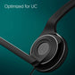 Sennheiser PC 3 Chat - Durable On-Ear Wired Headset - Noise Cancelling Microphone for Casual Gaming and Easy Connectivity - Lightweight Stereo Quality Sound - Great for Internet Telephony & E-Learners