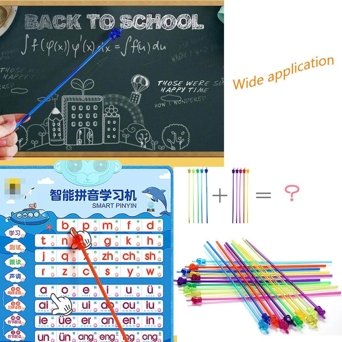 10pcs Mini Hand Pointers Teachers Pointer Classroom and Presentation Finger Pointer - My Store