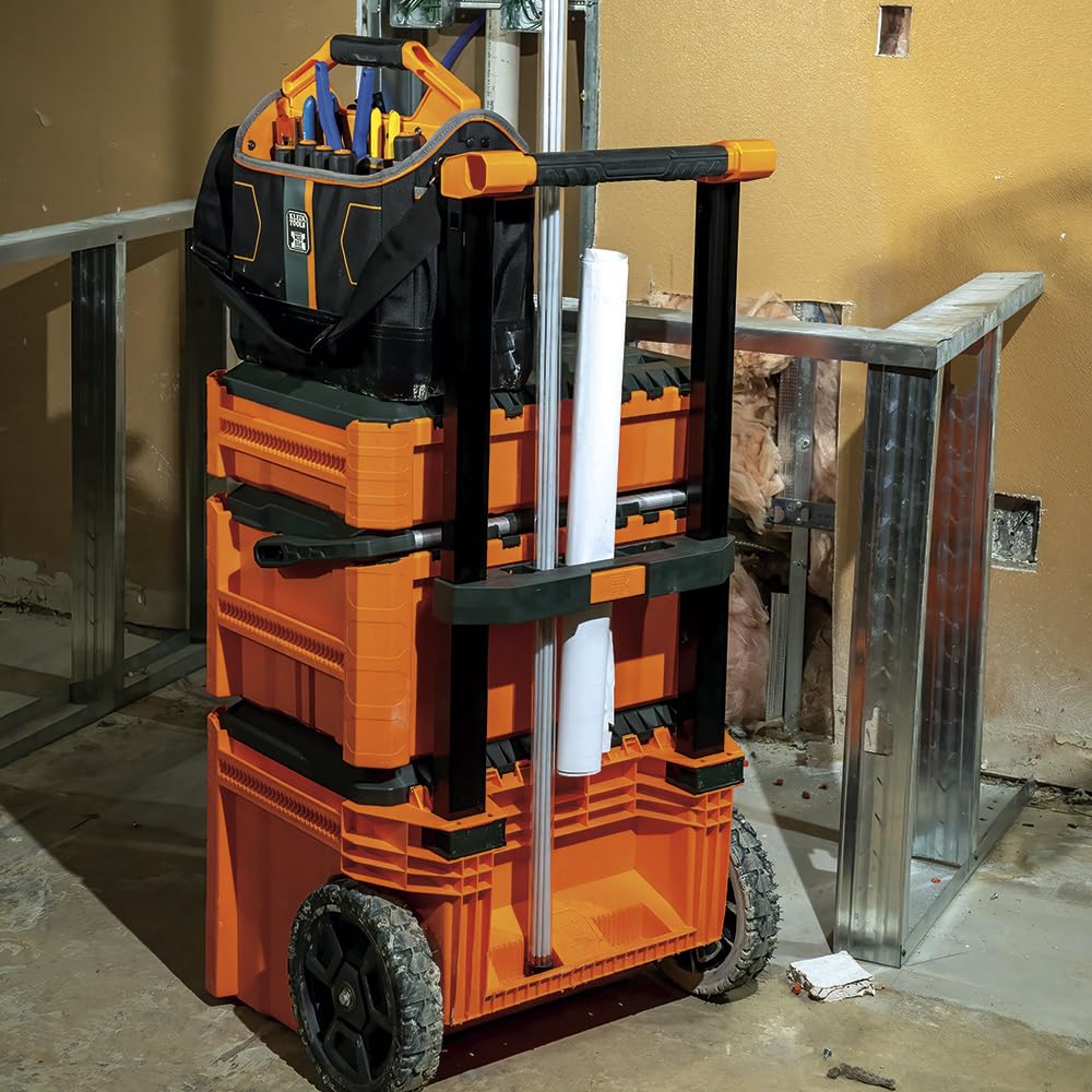 Buy now Klein Tools 62202MB MODbox Tool Tote, Part of the MODbox Mobile Workstation, 33 Pockets, Ample Tool Storage, Zipper Pocket for Small Items at indiglob india