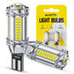 Buy now AUXITO 194 LED Light Bulb 6000K White 168 2825 W5W T10 Wedge 24-SMD 3014 Chipsets LED Replacement Light Kit Error Free for Car Interior Dome Map Door License Marker Lights, Pack of 10 at indiglob india