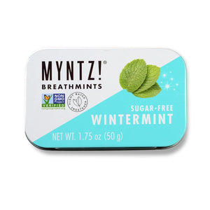 Buy now Dentist Recommended MYNTZ! Brand Mints - Wintermynt Blast Flavor 6 tins x 1.75 ounces per tin at indiglob india