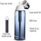 Brita Hard-Sided Plastic Premium Filtering Water Bottle, BPA-Free, Reusable, Replaces 300 Plastic Water Bottles, Filter Lasts 2 Months or 40 Gallons, Includes 1 Filter, Night Sky - 26 oz. - My Store
