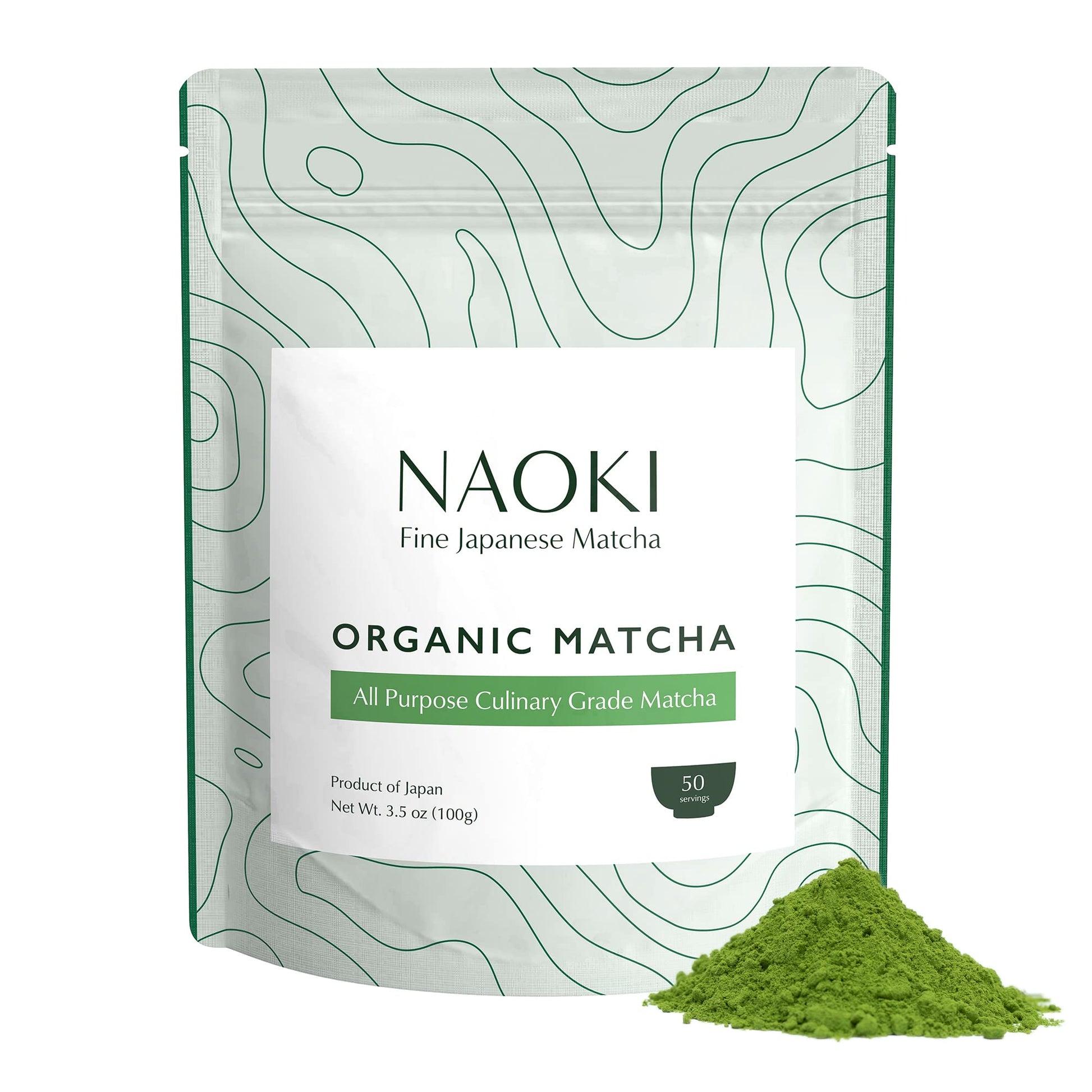 Buy now Naoki Matcha Superior Ceremonial Blend – Authentic Japanese First Harvest Ceremonial Grade Matcha Green Tea Powder from Uji, Kyoto (40g / 1.4oz) at indiglob india