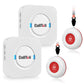 Buy now CallToU Wireless Caregiver Pager Smart Call System 2 SOS Call Buttons/Transmitters 2 Receivers Nurse Calling Alert Patient Help System for Home/Personal Attention Pager 500+Feet Plugin Receiver white 2+2 at indiglob india