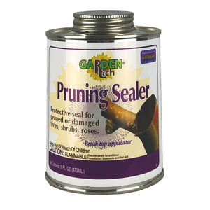 Bonide Garden Rich Pruning Sealer with Brush Top Applicator, 16 oz Ready-to-Use Protective Seal for Trees, Shrubs, Roses