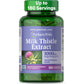 Puritan's Milk Thistle 4:1 Extract 1000mg 180 Softgels (Silymarin) Liver Health