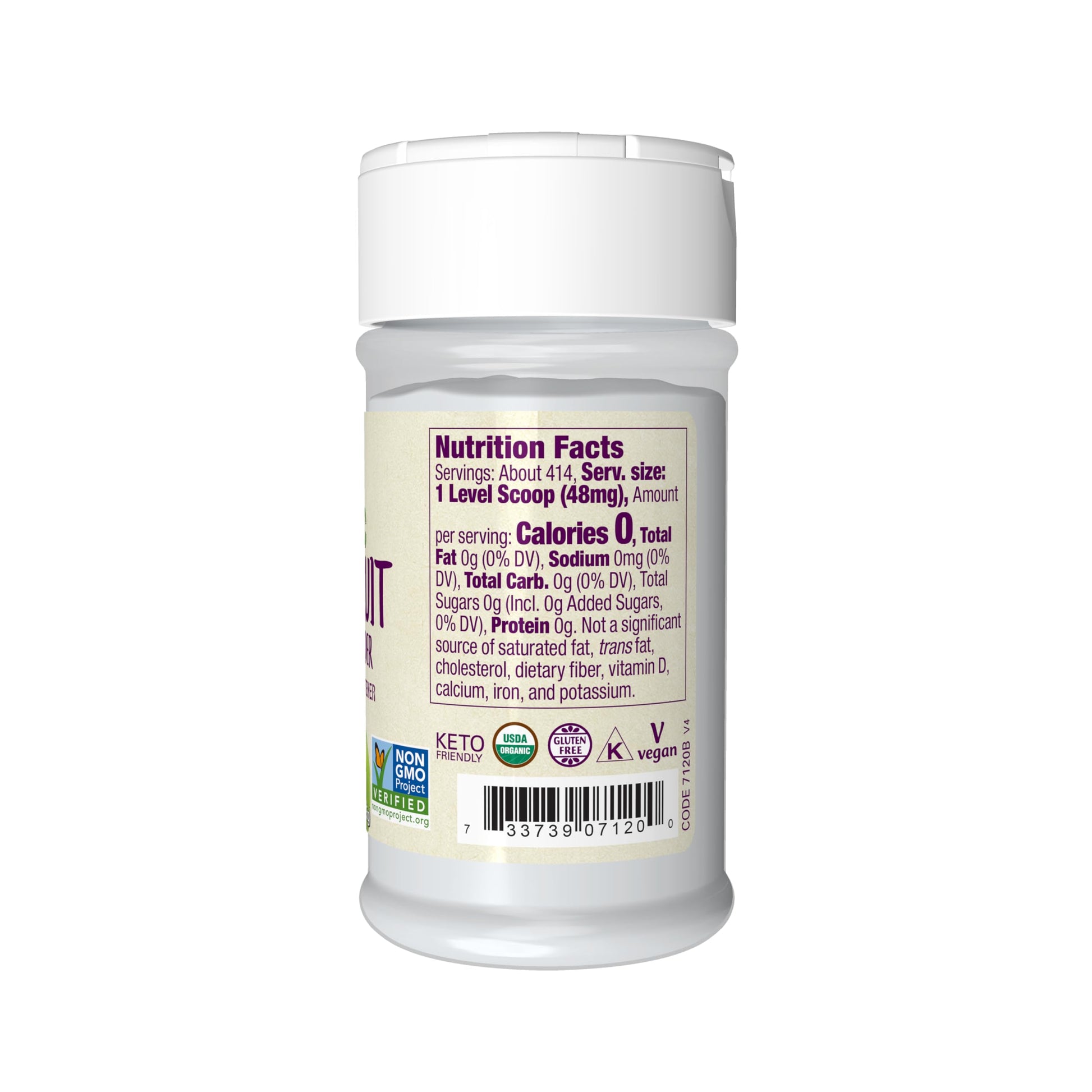 Buy now NOW Foods, Certified Organic Monk Fruit Extract Powder, Zero Calorie Sweetener, Large Bottle for Serving Scoop, Certified Non-GMO, 0.7-Ounce at indiglob india