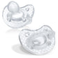 Buy now Chicco PhysioForma Silicone Orthodontic Pacifier, 0-6m | 100% Soft Silicone | Supports Breathing & Oral Development | Satin-Textured Nipple | Includes Sterilizing Case | BPA Free | Blue/Green, 2pk at indiglob india