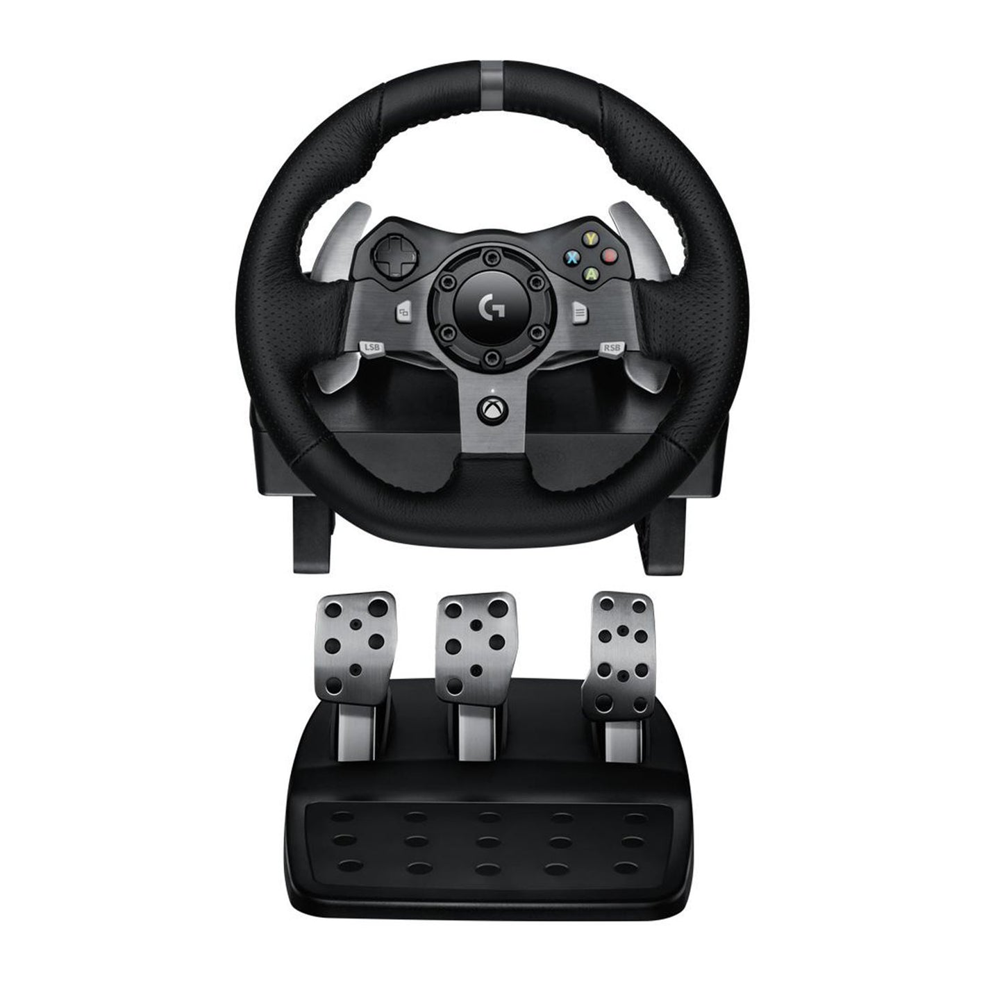 Buy now Logitech G920 Driving Force Racing Wheel for Xbox One and PC - Cable - USB - Xbox One, PC (Renewed) at indiglob india