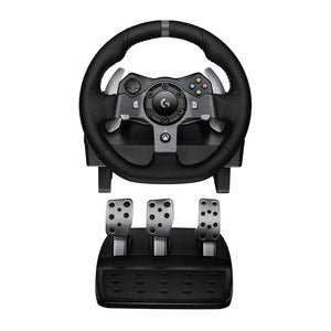 Buy now Logitech G920 Driving Force Racing Wheel for Xbox One and PC - Cable - USB - Xbox One, PC (Renewed) at indiglob india