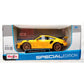 Maisto Porsche 911 GT2 RS Yellow with Carbon Hood and Gold Wheels Special Edition 1/24 Diecast Model Car