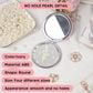 1200pcs 4 Sizes Small ABS Pearl Ivory （No Hole） Elegant Luster, Mini Small Pearls for Crafts, DIY, Vase Filling, Wedding, Birthday Party, Home Decoration (4mm, 6mm, 8mm,10mm) - My Store